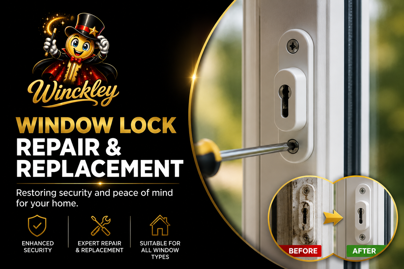 Window Lock Repair & Replacement