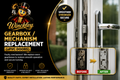 Gearbox / Mechanism Replacement (uPVC Doors)
